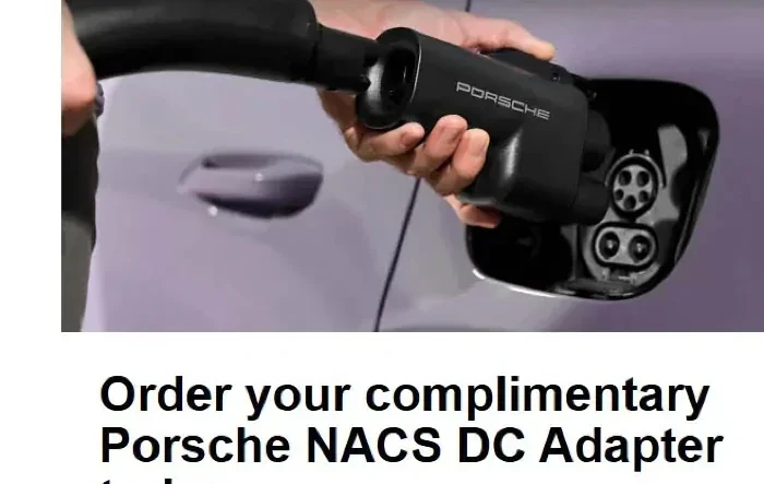 Porsche NACS DC Adapter Now Available to Order