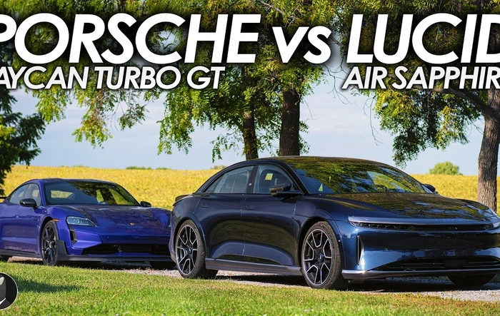 Taycan Turbo GT Weissach vs Lucid Sapphire - Savagegeese review