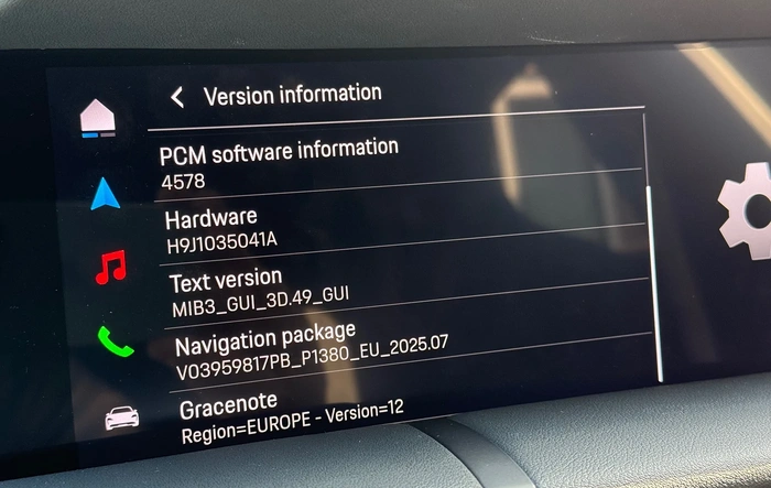 PCM version tracking (and their differences)