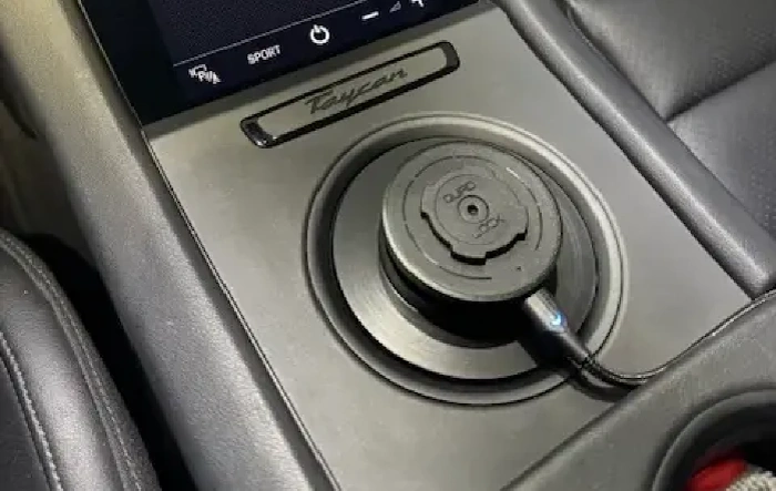 Taycan Support to Quad Lock Phone Holder (Custom DIY part)