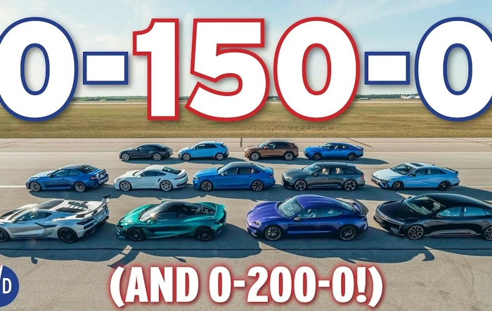 Car & Driver Test: 0 to 150 MPH & Back to 0: Weissach Taycan vs 911 Turbo S and Cayenne EV Turbo + MORE